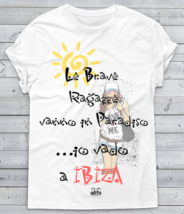 T-shirt Donna Le Brave Ragazze... Ibiza