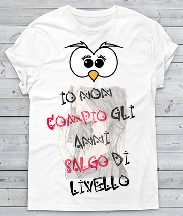 T-shirt Donna Non Compio gli anni Elle Edition