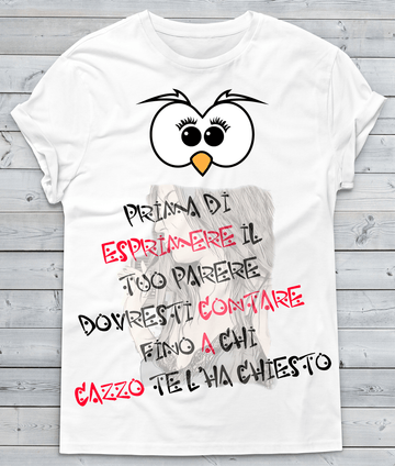 T-shirt Donna Prima di Esprimere Elle Edition
