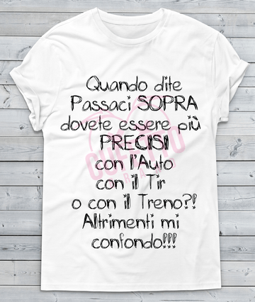 T-shirt Donna Quando dite...