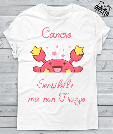 T-shirt Donna Zodiac Cancro Summer Edition
