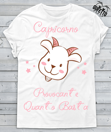 T-shirt Donna Zodiac Capricorno Summer Edition