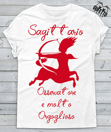 T-shirt Donna Zodiac Sagittario Summer Edition