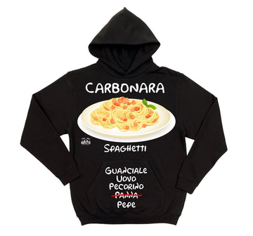 Felpa uomo Carbonara ( G7204 )