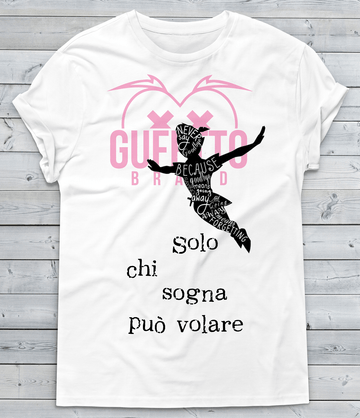 T-shirt Uomo Solo chi Sogna...