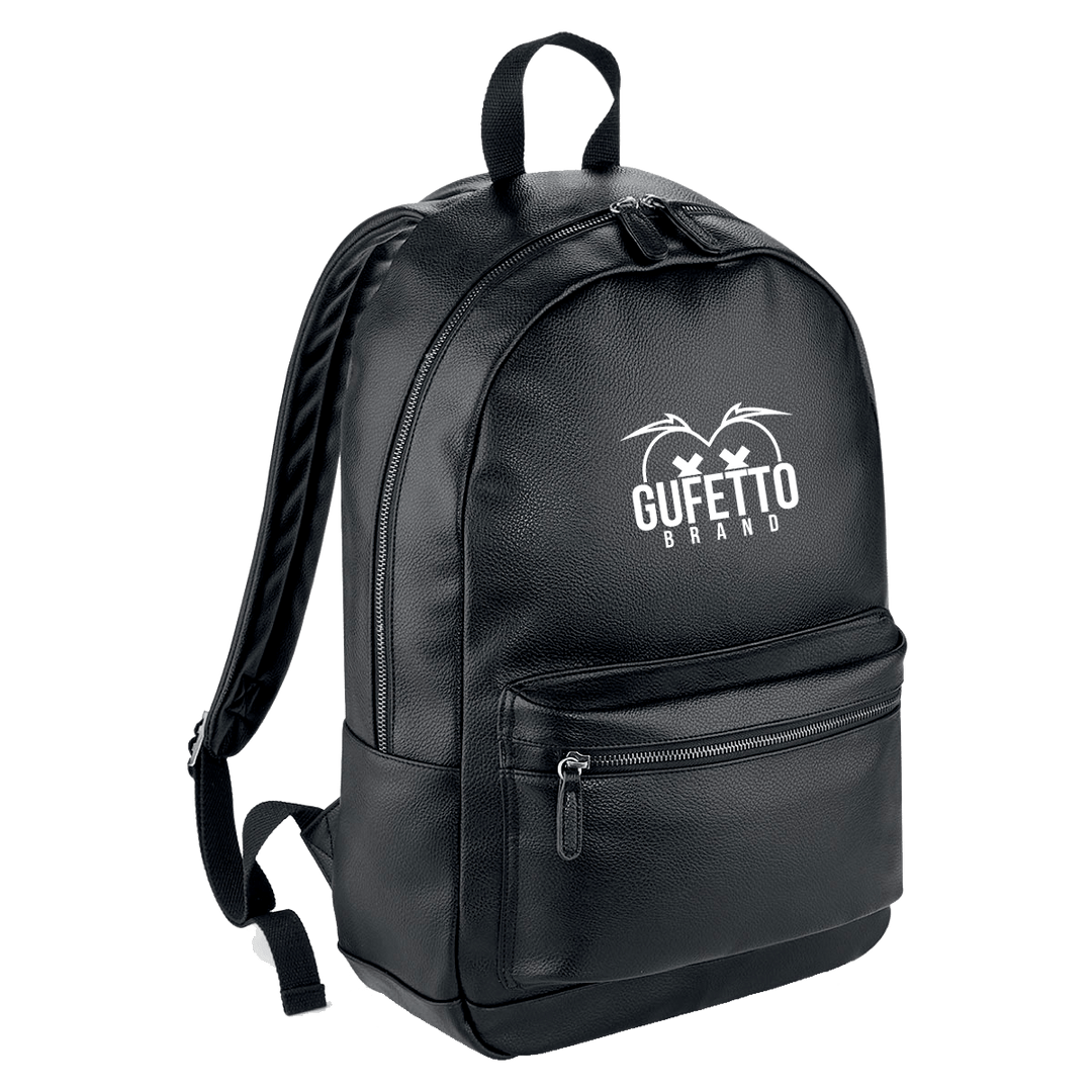 Zaino Nero Gufetto Brand ( Logo ricamato Fucsia ) - Gufetto Brand 