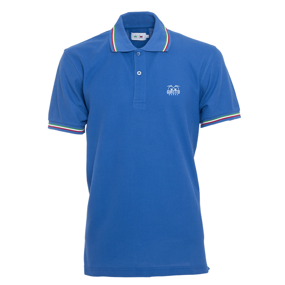 Polo Uomo  Blu Italia Gufetto Brand - Gufetto Brand 