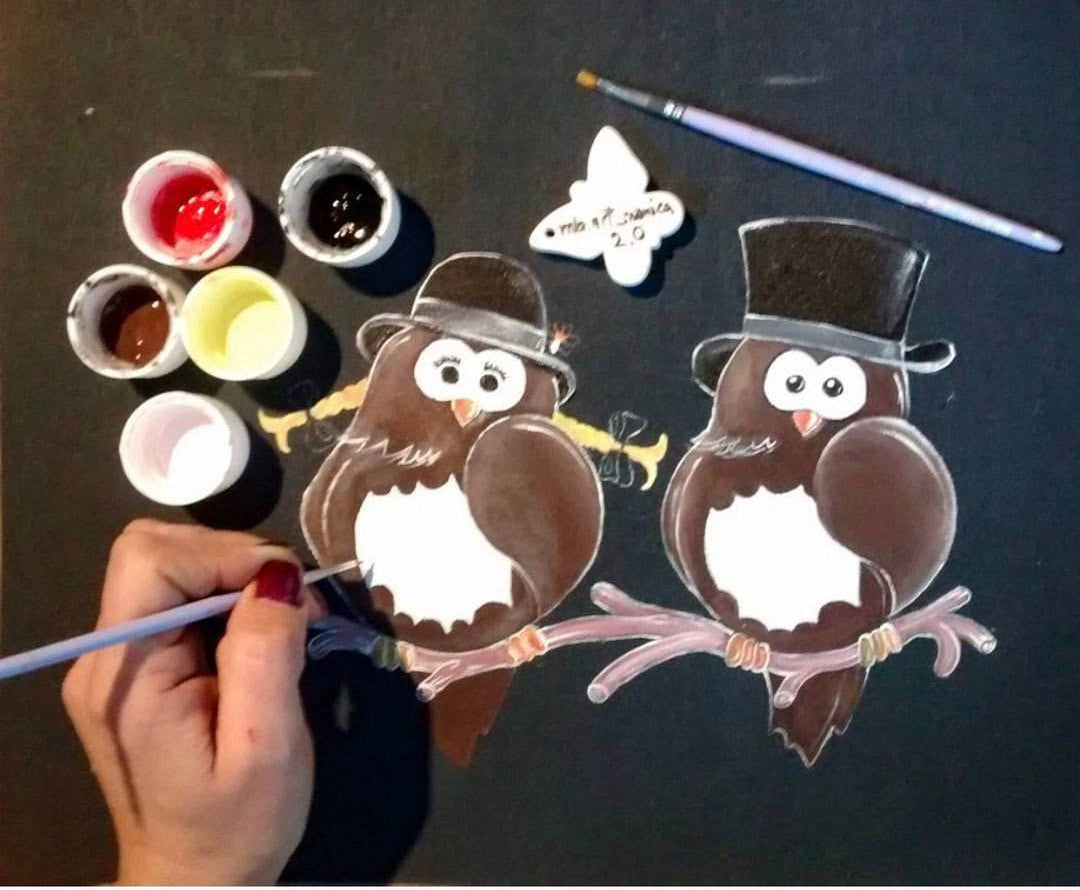 Borsa Gufetto Brand Dipinta a mano - Gufetto Brand 