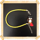 Bracciale Giallo con Cuore - Gufetto Brand 