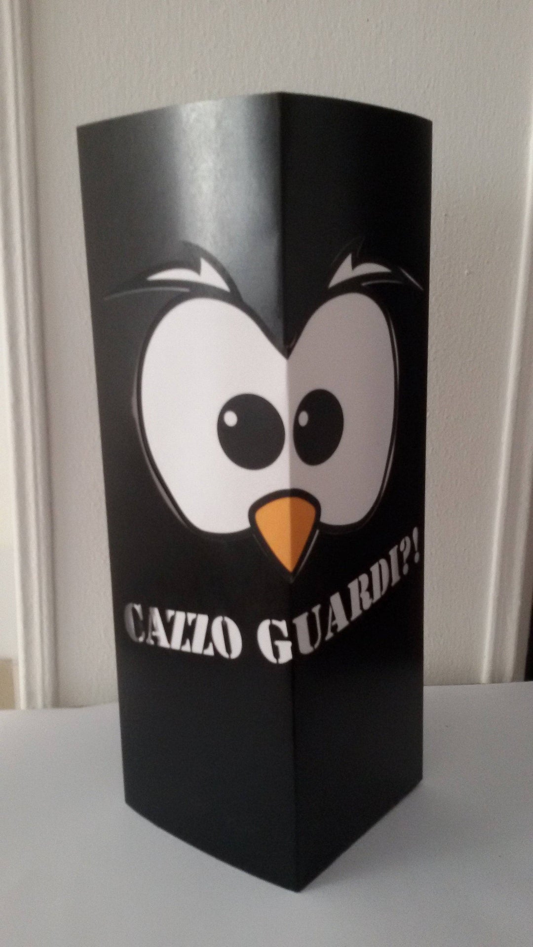 Gufetto-Lamp Nera Cazzo Guardi! Outlet - Gufetto Brand 
