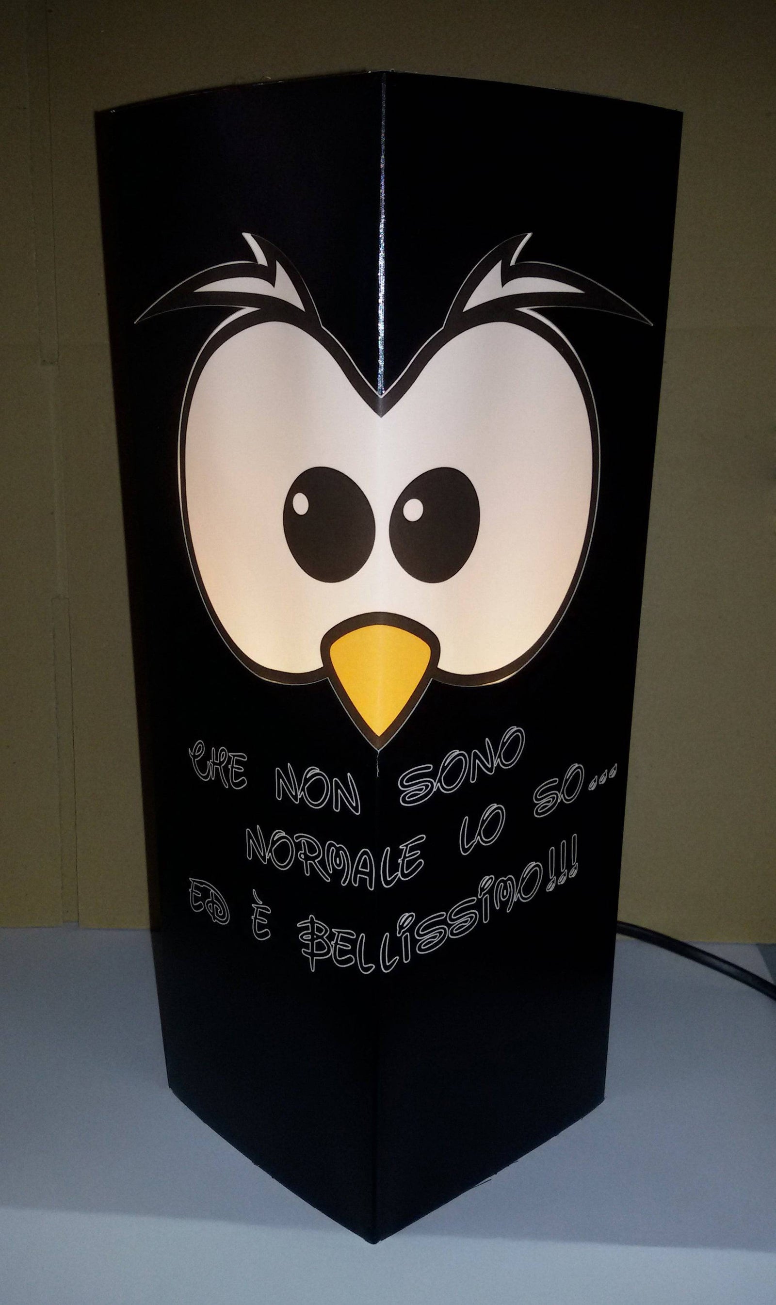 Gufetto-Lamp Nera Che non sono Normale... Outlet - Gufetto Brand 