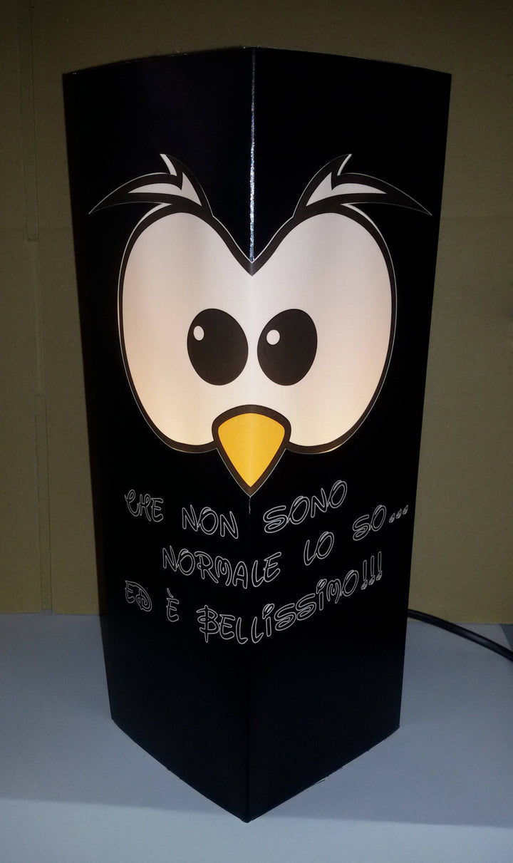 Gufetto-Lamp Nera Che non sono Normale... Outlet - Gufetto Brand 