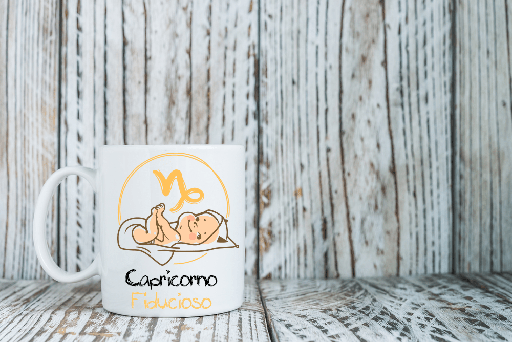 Tazza Zodiac Capricorno - Gufetto Brand 