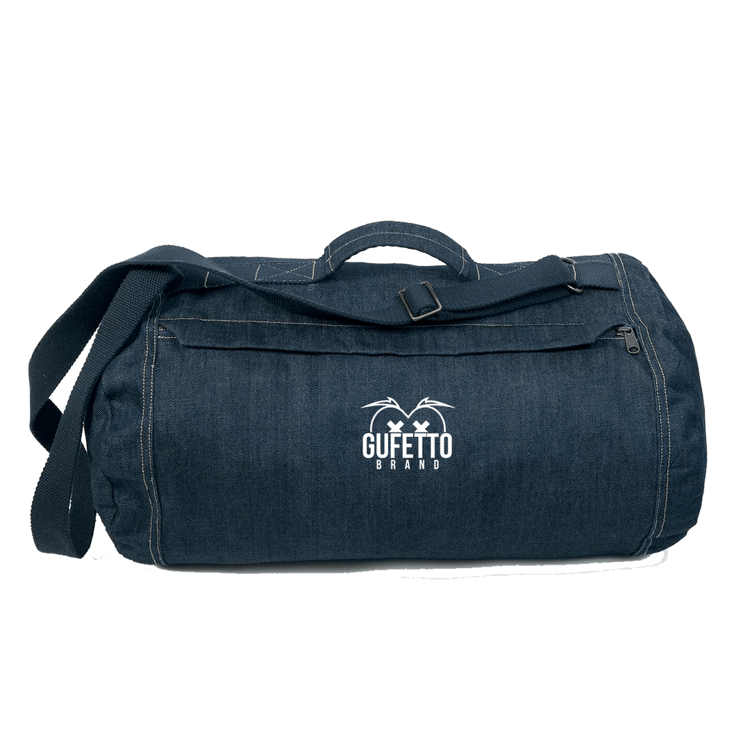 Borsa Denim Gufetto Brand ( con Logo Ricamato ) - Gufetto Brand 
