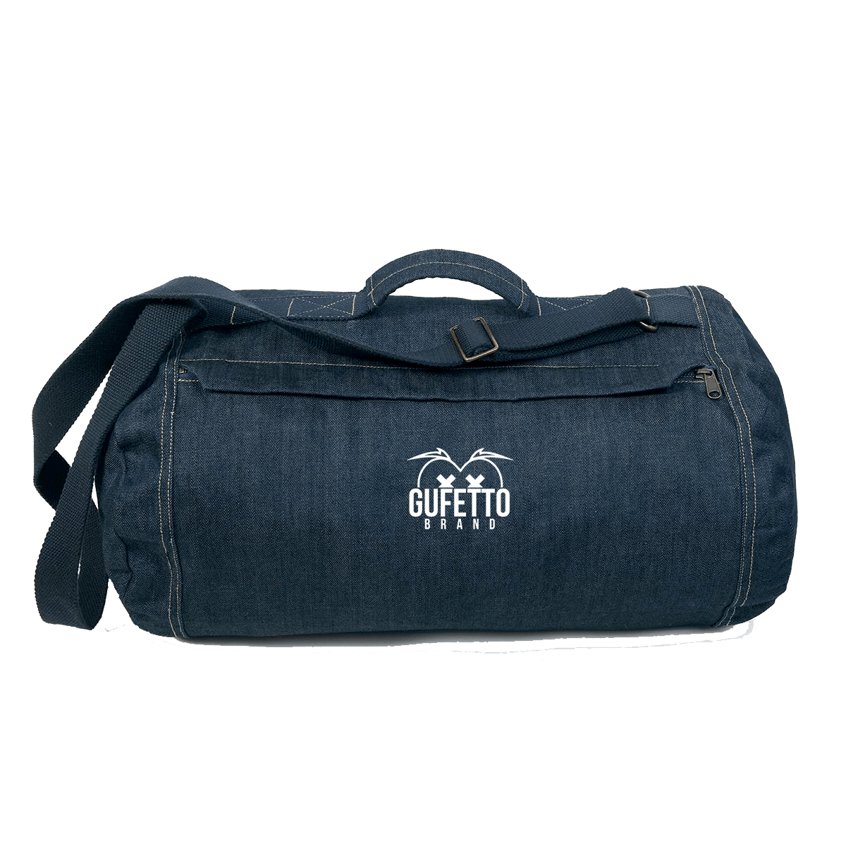 Borsa Denim Gufetto Brand ( con Logo Ricamato ) - Gufetto Brand 
