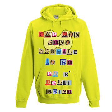 Felpa Uomo Fluo Che non sono...