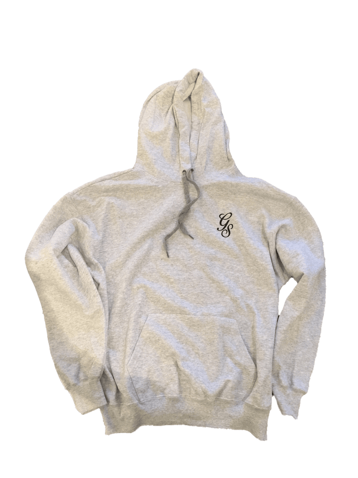 Felpa Grigia Double Gs Uomo - Gufetto Brand 