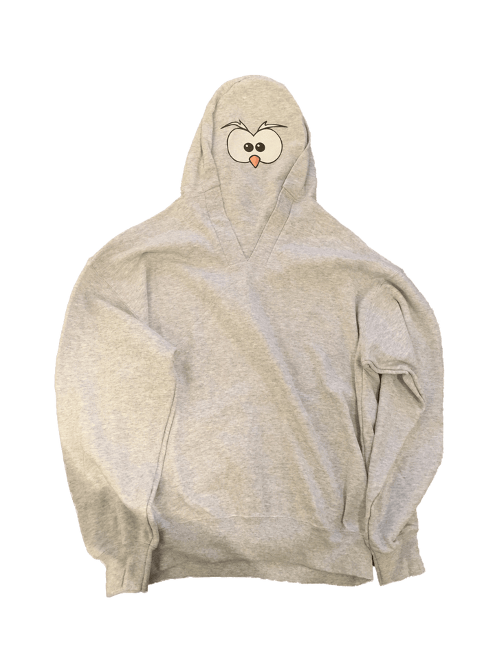 Felpa Grigia Double Gufetto Donna - Gufetto Brand 