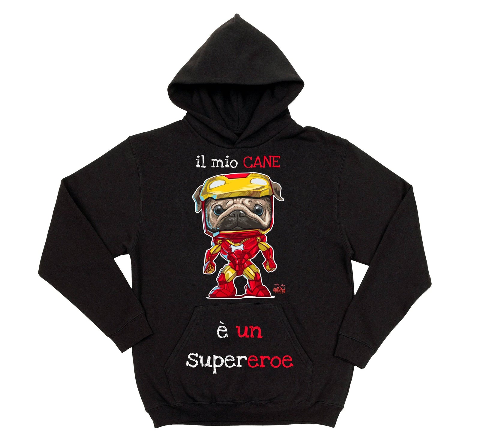 Felpa donna Iron Outlet - Gufetto Brand 