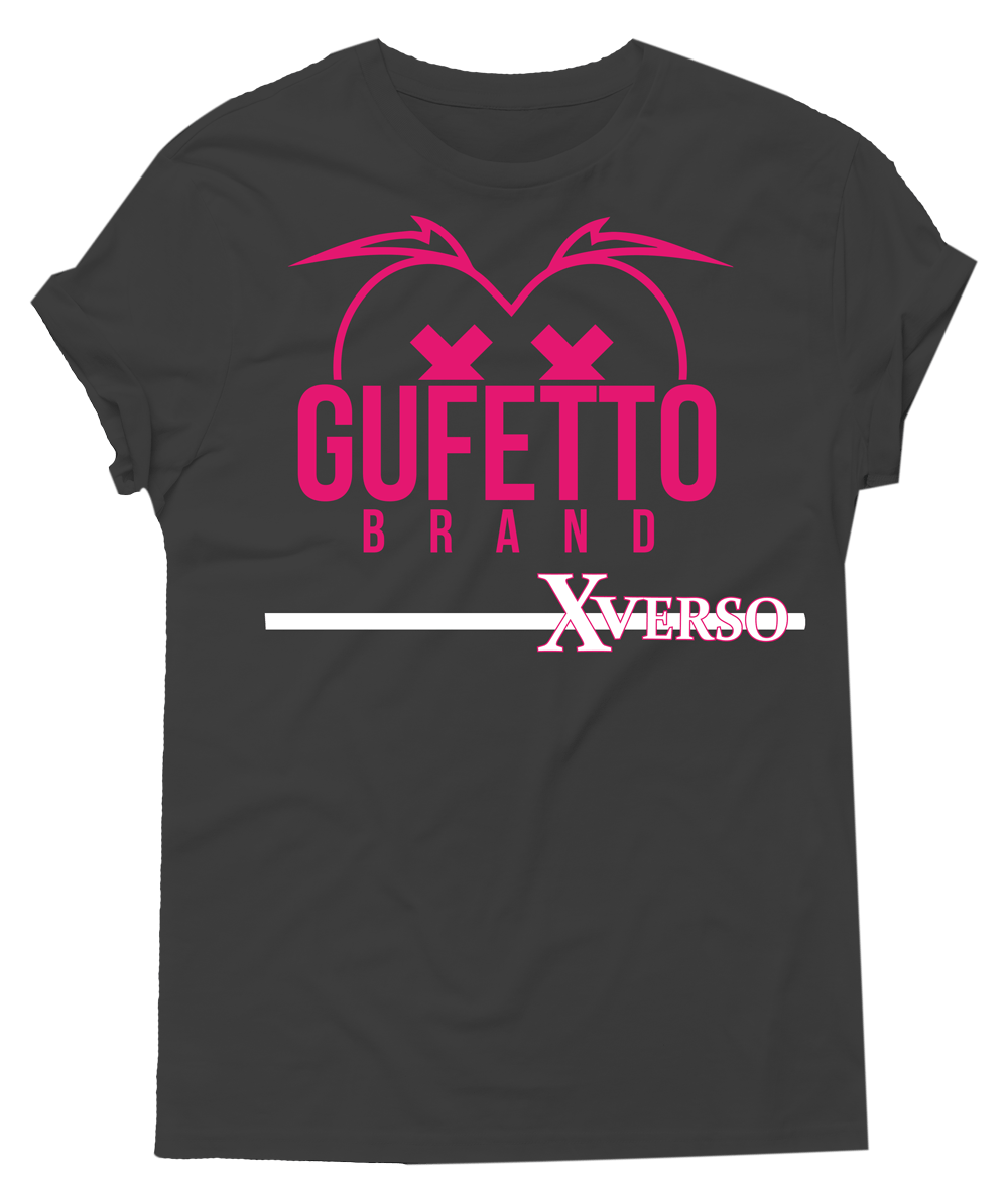 T-shirt Donna Gufetto Brand Xverso - Gufetto Brand 