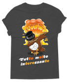 T-shirt Uomo Dab Tutto molto interessante - Gufetto Brand 