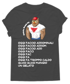T-shirt Uomo Fit Oggi faccio - Gufetto Brand 