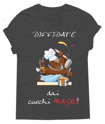 T-shirt Uomo In Cucina Diffidate