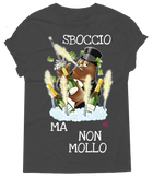 T-shirt Uomo Sboccio ma non mollo - Gufetto Brand 
