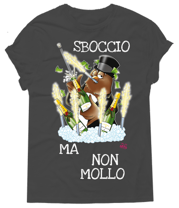 T-shirt Uomo Sboccio ma non mollo