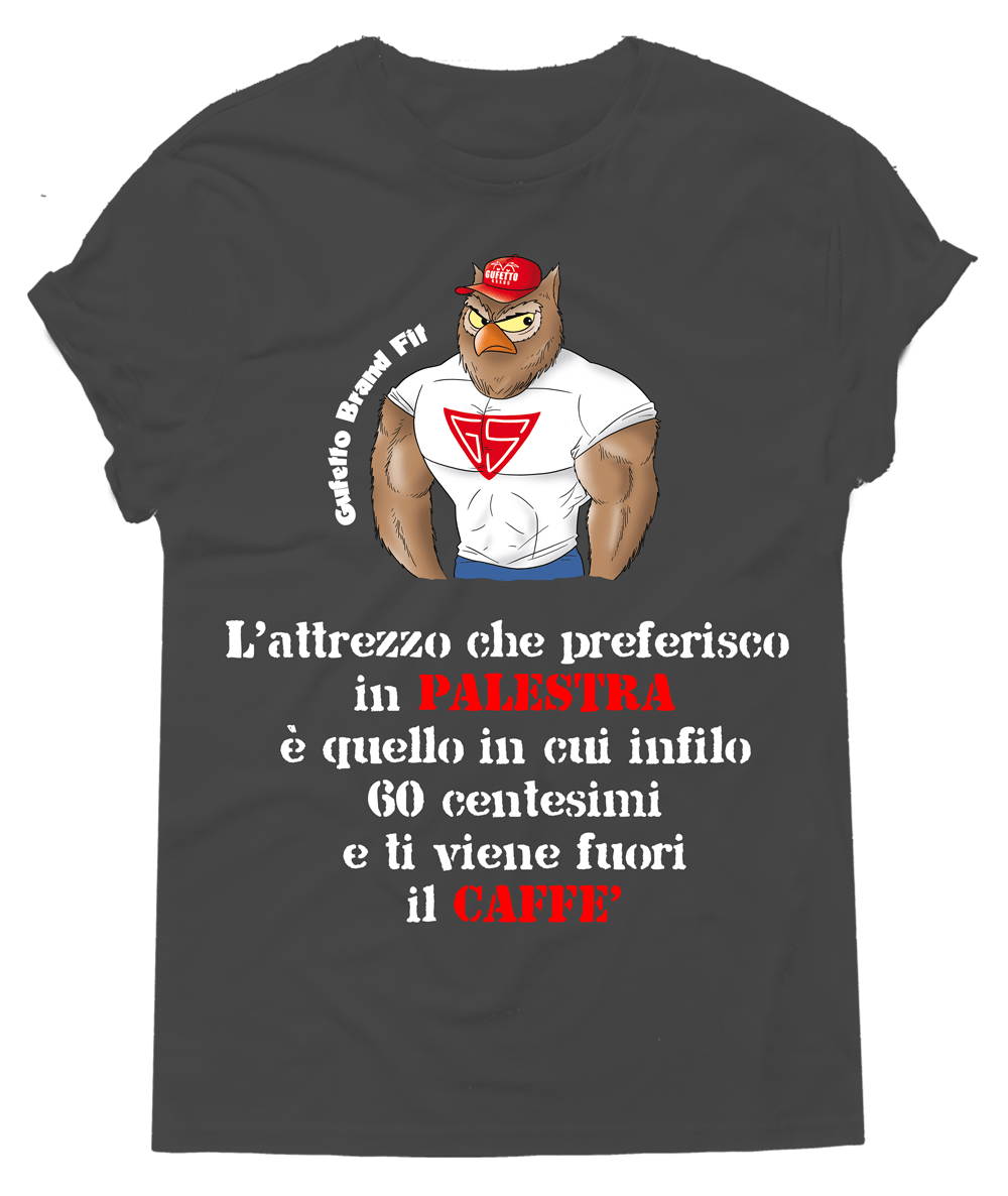 T-shirt Donna Fit L'Attrezzo - Gufetto Brand 