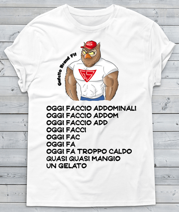 T-shirt Donna Fit Oggi faccio