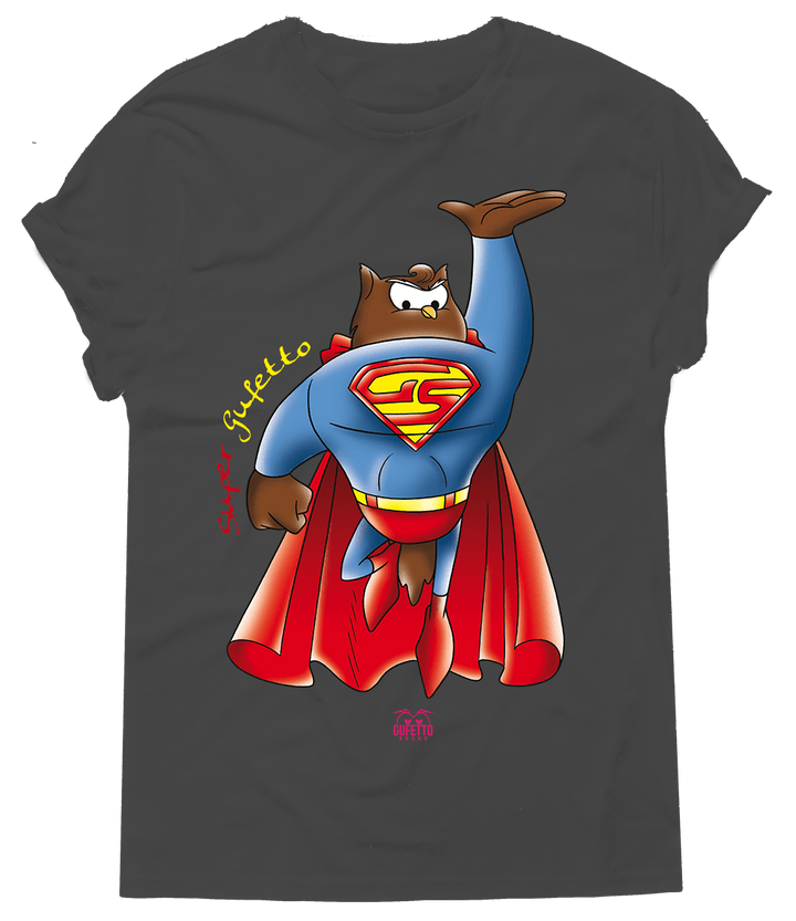 T-shirt Donna Heroes Super Gufetto - Gufetto Brand 