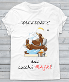 T-shirt Donna In Cucina Diffidate - Gufetto Brand 