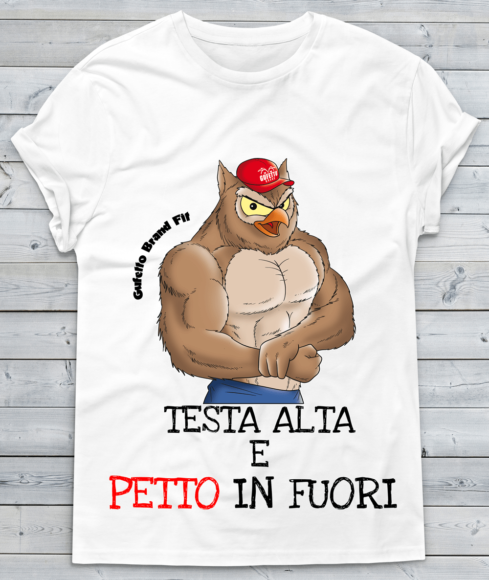 T-shirt Donna Testa alta - Gufetto Brand 
