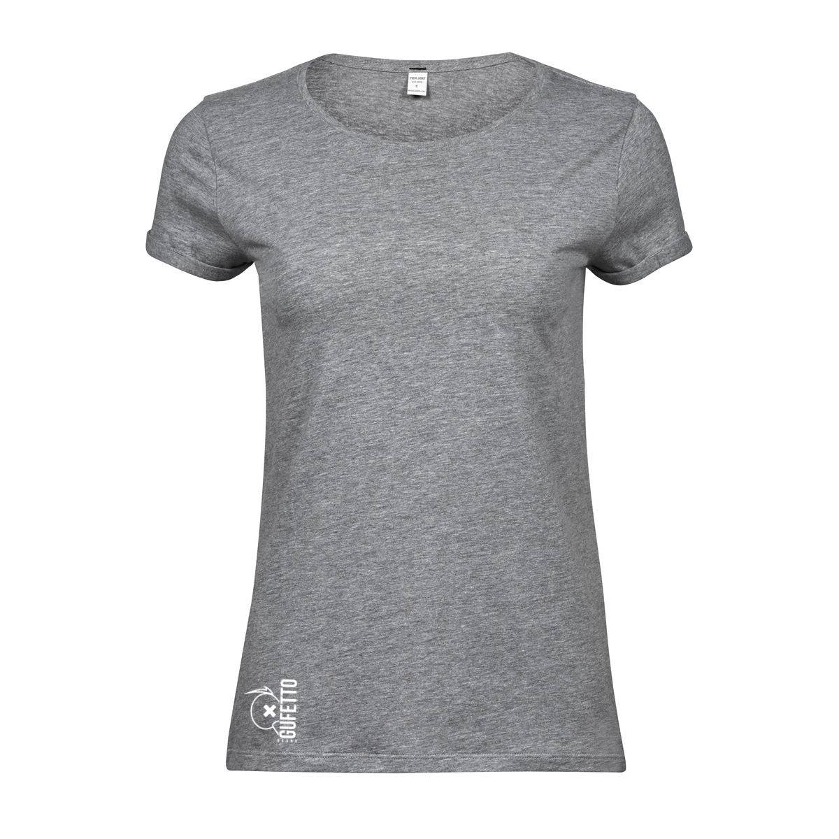 T-shirt Premium Donna Gufetto Brand Roll Up - Gufetto Brand 