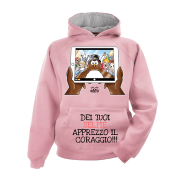 Felpa PINK donna Selfie