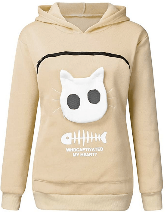 Felpa PORTA GATTO Donna ( Spedizione in 15/20 giorni ) - Gufetto Brand 