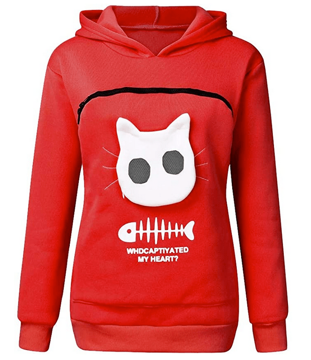 Felpa PORTA GATTO Donna ( Spedizione in 15/20 giorni ) - Gufetto Brand 