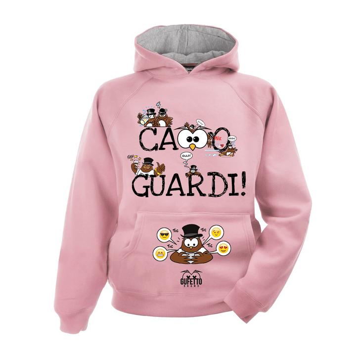 Felpa PINK donna Ca..o Guardi LIMITED EDITION GUFETTI - Gufetto Brand 