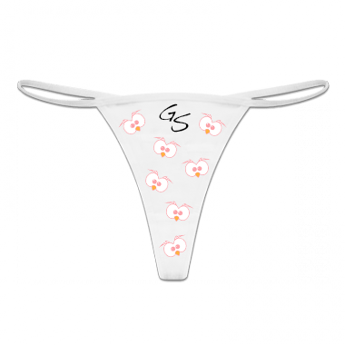 Perizoma Occhi Neri/Rosa - Gufetto Brand 