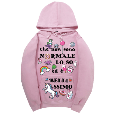 Felpa Donna Che non sono Normale... Unicorn