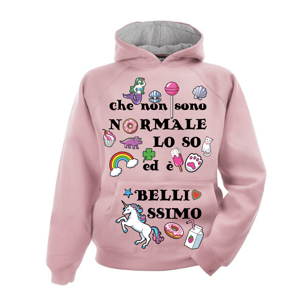 Felpa Donna Che non sono Normale... Unicorn - Gufetto Brand 