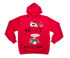 Felpa Donna Red MC2 - Gufetto Brand 