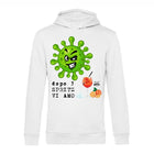 Felpa donna CORONAVIRUS ( C40712 ) - Gufetto Brand 