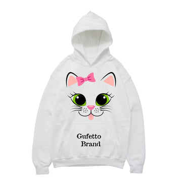 Felpa donna Gufetto Cat ( E8401 )