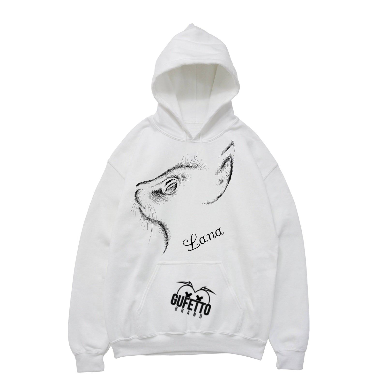 Felpa donna LANA ( L0815 ) - Gufetto Brand 