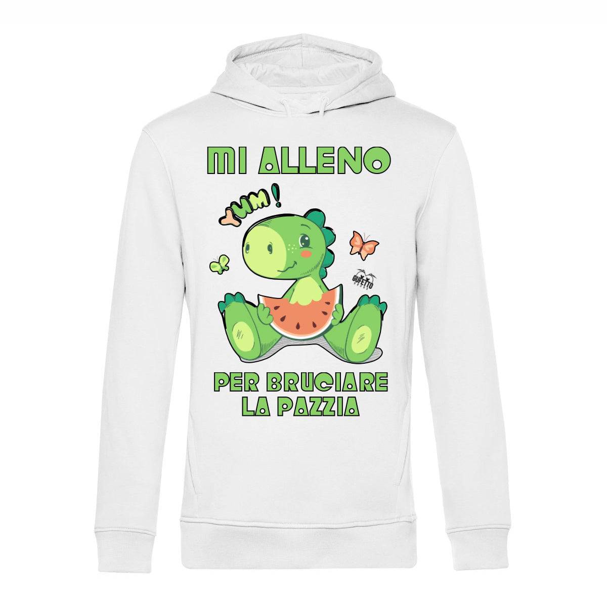 Felpa donna PAZZIA ( P48710 ) - Gufetto Brand 