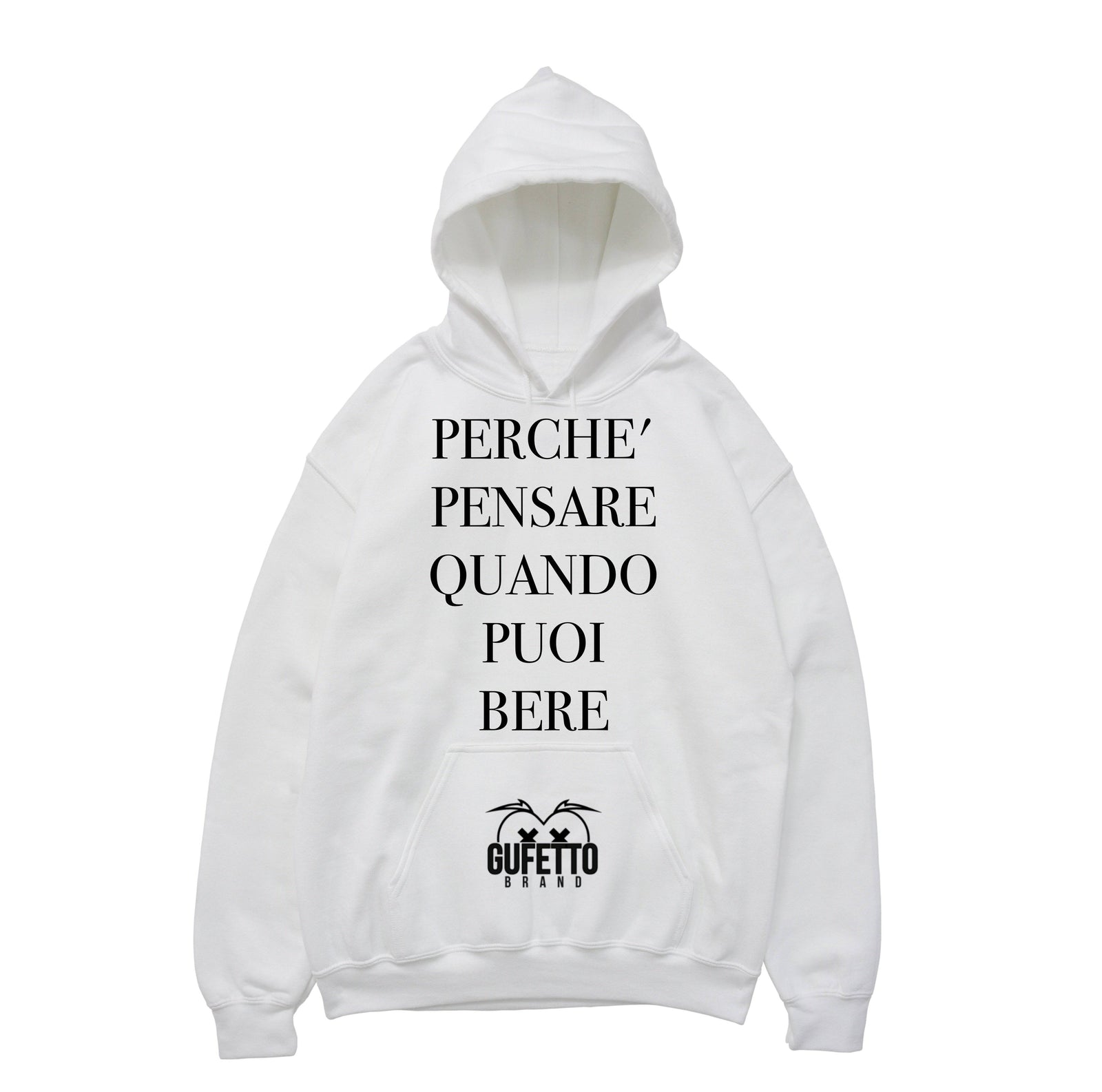 Felpa donna PERCHE' ( U8315 ) - Gufetto Brand 