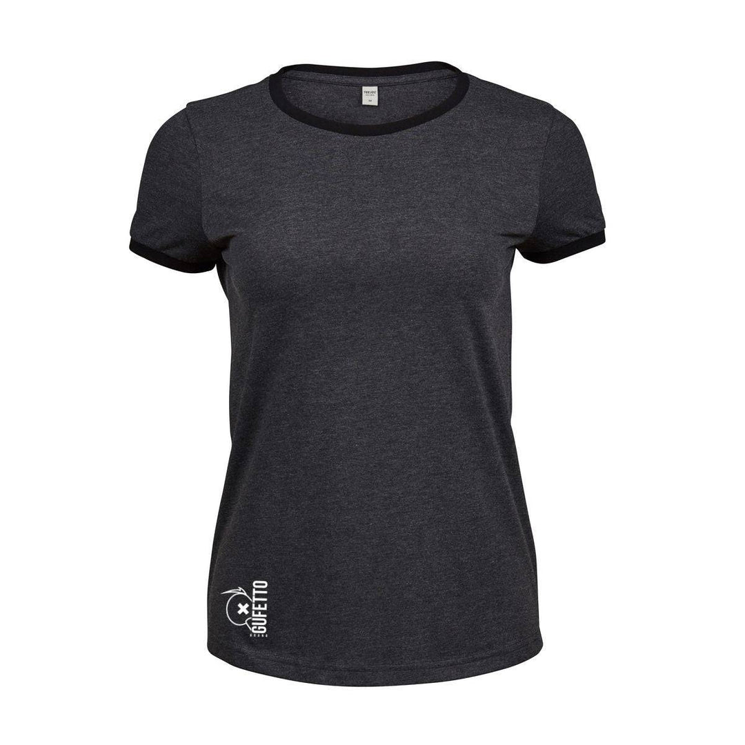T-shirt Premium Donna Gufetto Brand Ringer - Gufetto Brand 