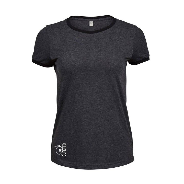 T-shirt Premium Donna Gufetto Brand Ringer - Gufetto Brand 
